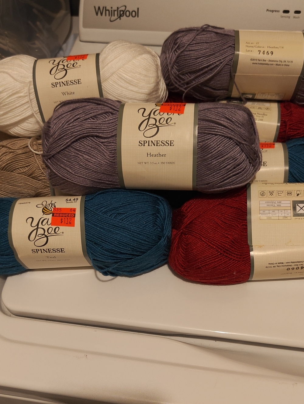 Yarn Bee Multi Color Spinesse Yarn